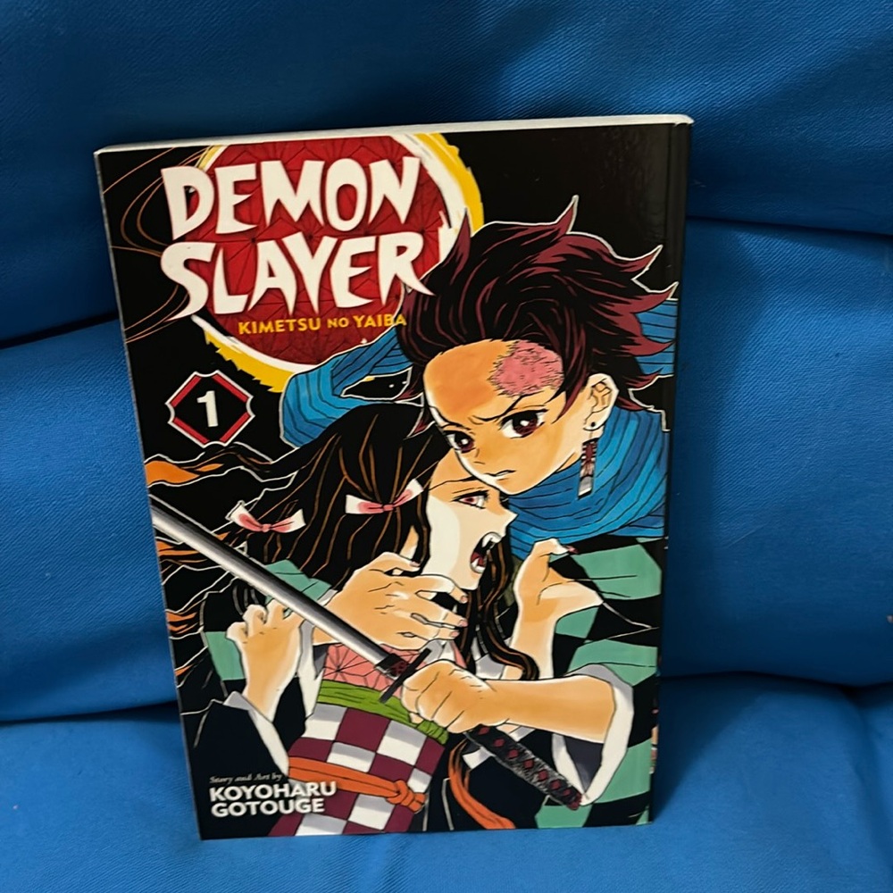 Demon Slayer Kimetsu No Yaiba Comic Volume 1 Rated T Teen Shonen Jump Viz Media